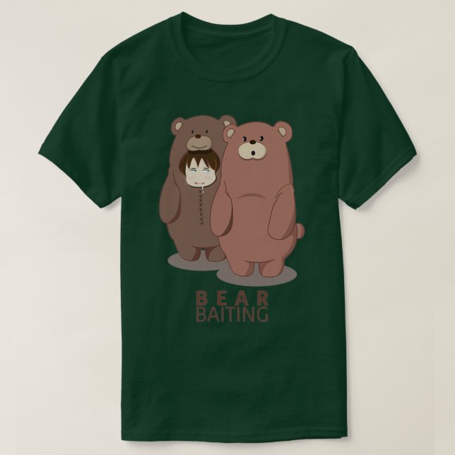 Bear Baiting T Shirt (Design framsida)