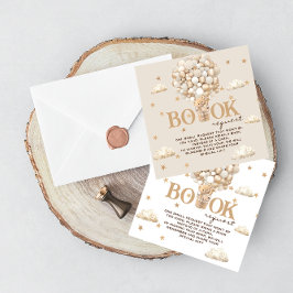 Bear Balloons Bok Request White Guld Tilläggskort