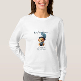 Bear Ballower Shower Personlig T-Shirt
