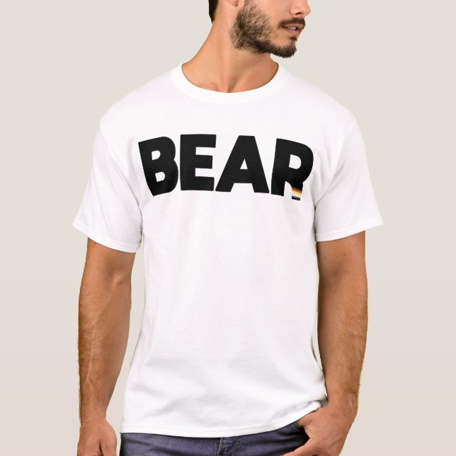 bear bandera t shirt (Framsida)
