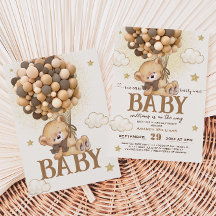 Bear Barly Wait Baby Shower