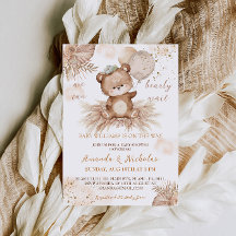 Bear Barly Wait Baby Shower