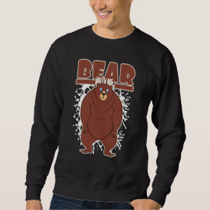 Bear Bear med mig.. Lång Ärmad Tröja