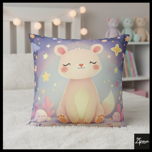 Bear Bliss Pillow Kudde (Skapare uppladdad)
