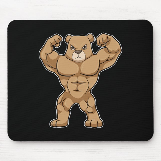 Bear Bodybuilder Bodybuilding Sports  Musmatta (Framsidan)