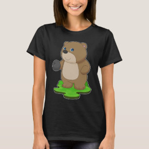 Bear Bowling Bowling ball T Shirt