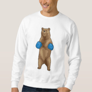 Bear Boxer Boxing handskar Lång Ärmad Tröja