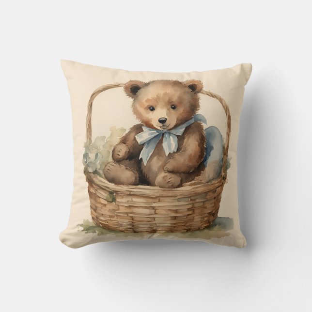 Bear Boys baby Kudde (Framsida)
