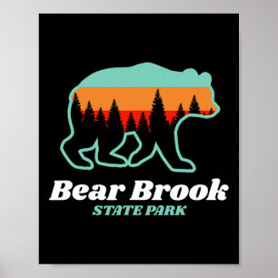 Bear Brook State Park New Hampshire Björnbergen Poster