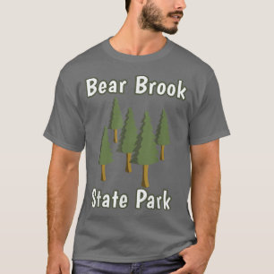 Bear Brook State Park New Hampshire Forest Skogen T Shirt