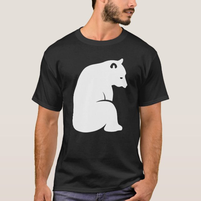 Bear  Brown Bear Forest Animals T Shirt (Framsida)