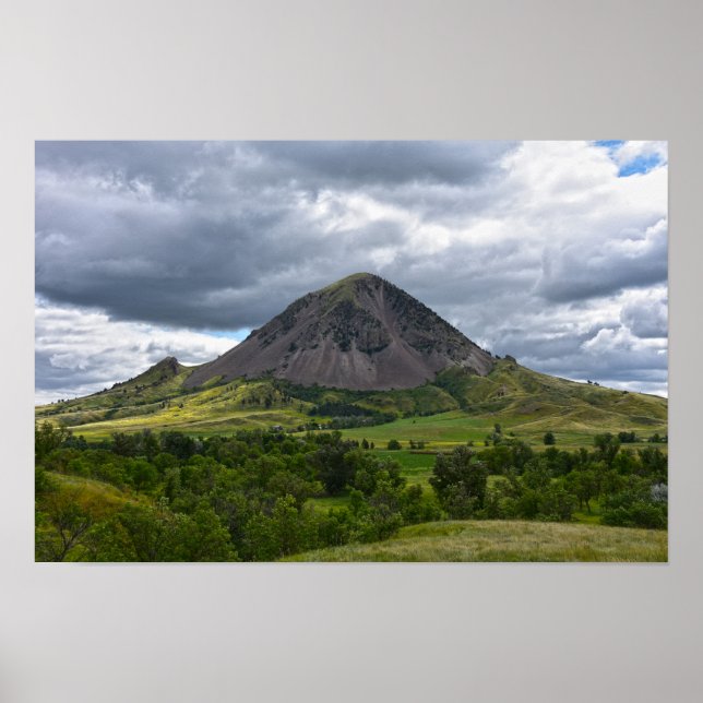 Bear Butte, South Dakota Poster (Framsidan)