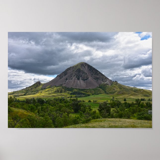 Bear Butte, South Dakota Poster (Framsidan)