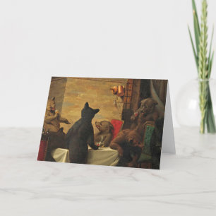 Bear Carousel av William Holbrook Beard Kort