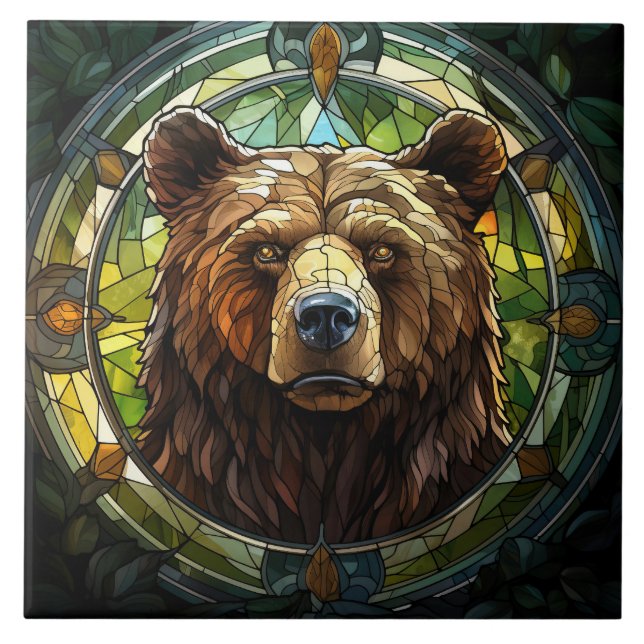 Bear Ceramic Tile Kakelplatta (Framsidan)