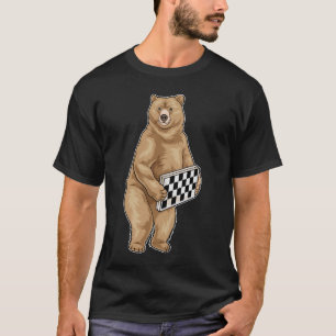 Bear Chessboard Chess T Shirt