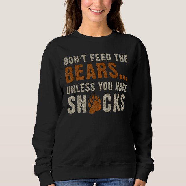 Bear Community Don t feed the bears   Bear Pride G Shirt (Framsida)