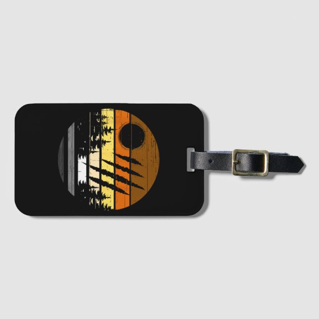 Bear Community, Gay Bear Klo Traces Bagagebricka (Framsida horisontal)