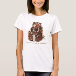 Bear Contemplates Hibernation T Shirt