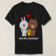 Bear Cony Bunny Rabbit Äkta kärlek är Färg Bl T Shirt (Design framsida)