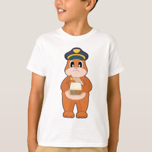 Bear Cop Biljett polis T Shirt