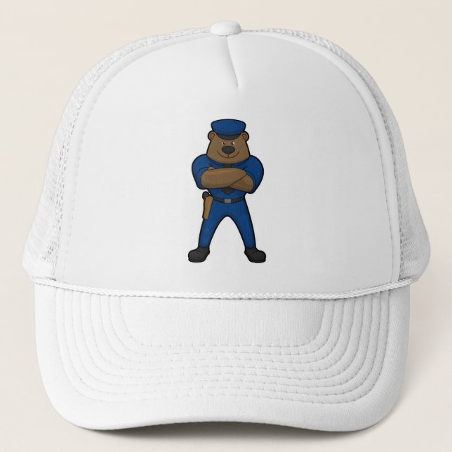 Bear Cop Police Keps (Framsida)