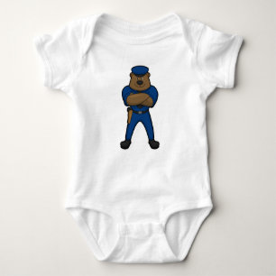 Bear Cop Police T Shirt
