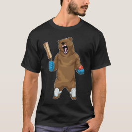 Bear Cricket fladdermus T Shirt