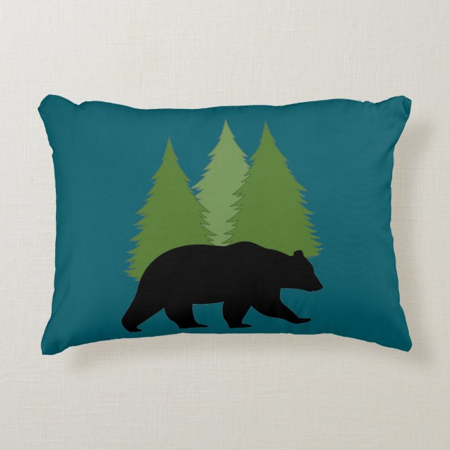 Bear Decorative Pillow Prydnadskudde (Framsidan)
