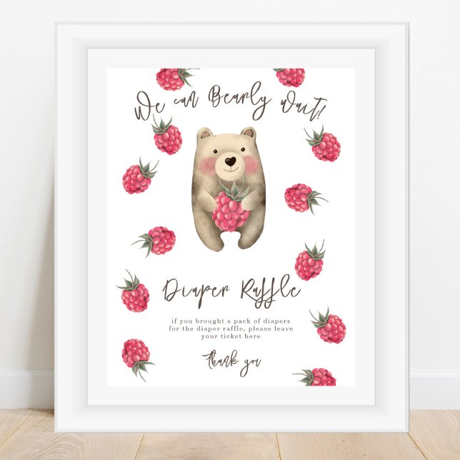 Bear - Diaper Raffle-spel Poster (Skapare uppladdad)
