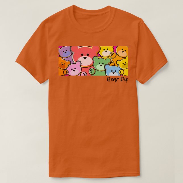 Bear Dip T Shirt (Design framsida)