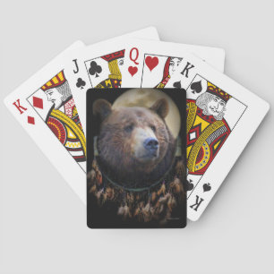 Bear Dreamcatch-uppspelningskort Casinokort
