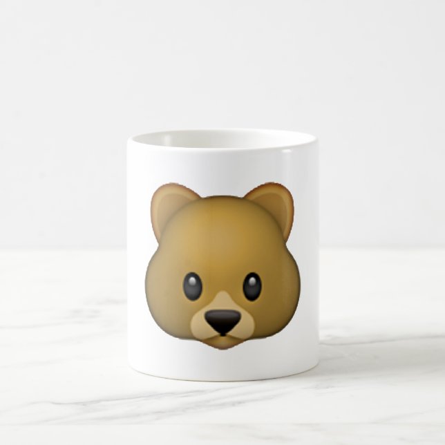 Bear - Emoji Kaffemugg (Center)