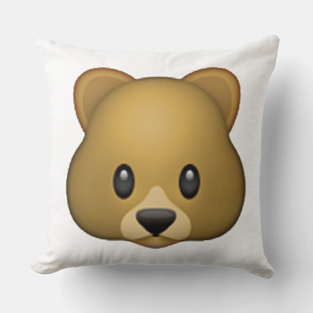 Bear - Emoji Kudde (Framsida)