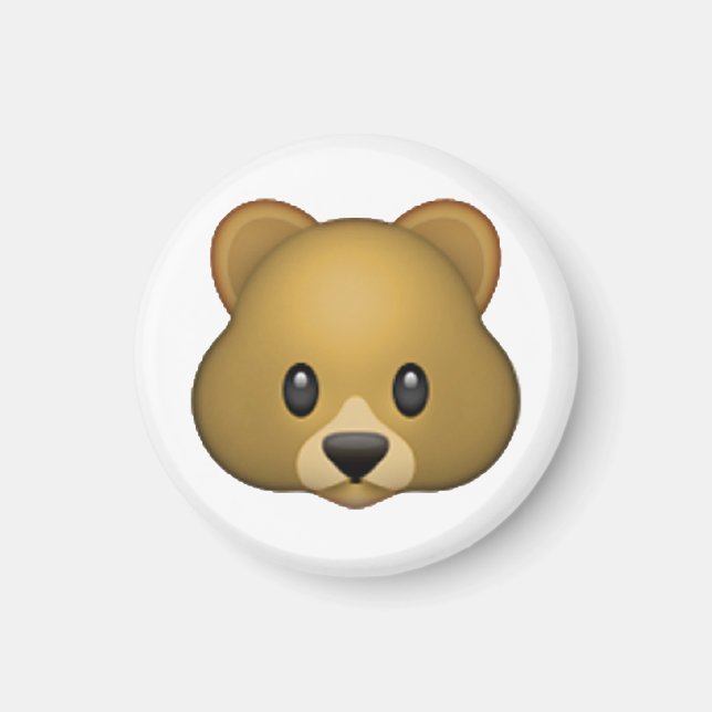Bear - Emoji Magnet (Framsidan)