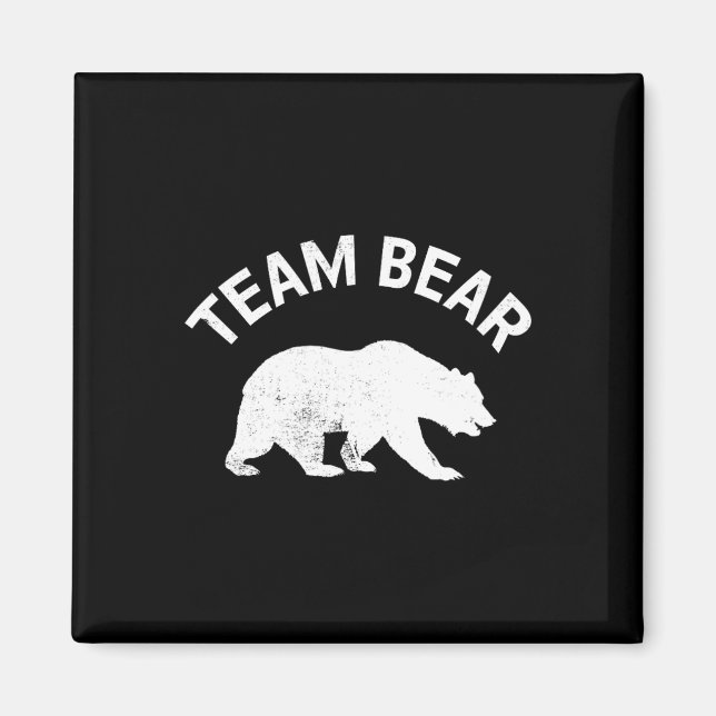 Bear feminist Rage Feminism Magnet (Framsidan)