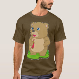Bear Flaska Beer T Shirt