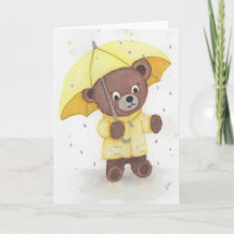 Bear Foot in the Rain
