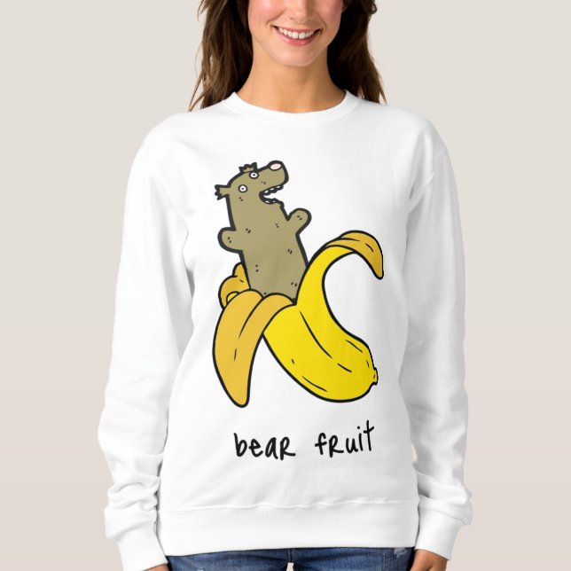 Bear Fruit Christian Funny Manar & Womens Apparel T Shirt (Framsida)