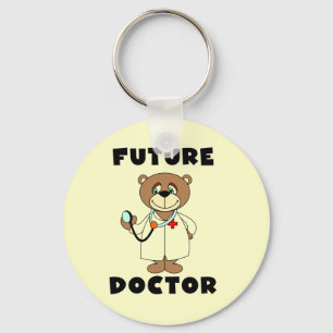Bear Future Doktor Tshirts och presenter Nyckelring