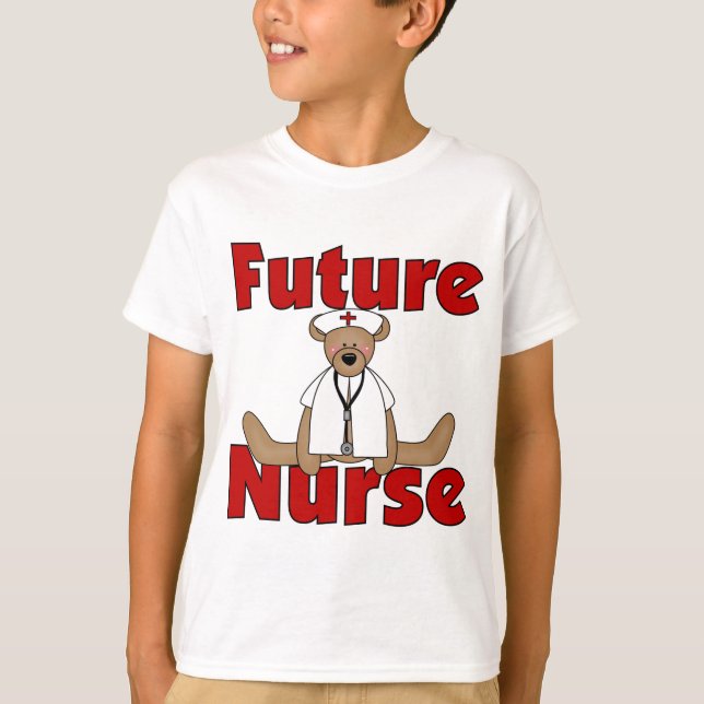 Bear Future Nurse T-shirts and Gifts (Framsida)