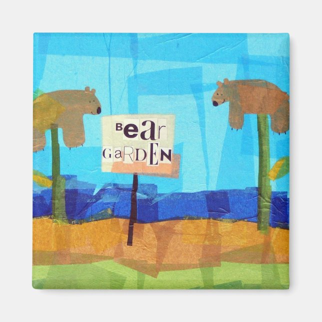 Bear Garden Magnet (Framsidan)
