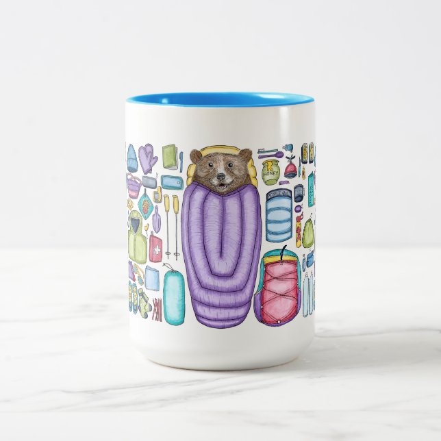 Bear Gear Spread Backpack Mugg (Center)