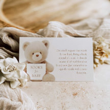 Bear Gender Neutral Bokar för Baby