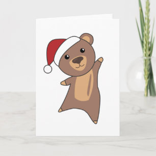 Bear God jul Winter Animals Bears Kort