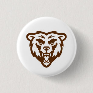 Bear Grizzly Brown Rustic Woodland Folk Animals Knapp