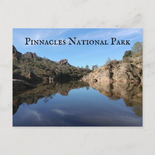 Bear Gulch Reservoir, Pinnacles National Park, CA Vykort