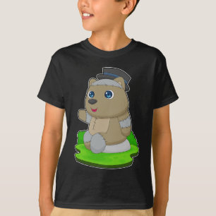 Bear Halloween Zombie T Shirt