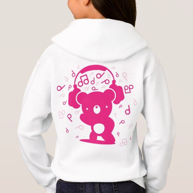 Bear_Headphones T Shirt (Baksida)