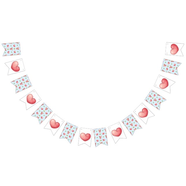 Bear Heart Collection - Blue Vimplar (Alla)